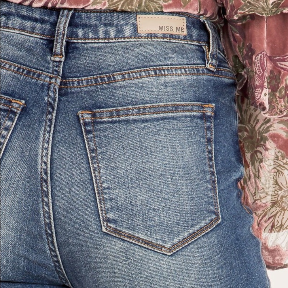 Miss Me X Marks The Spot High Rise Ankle Skinny